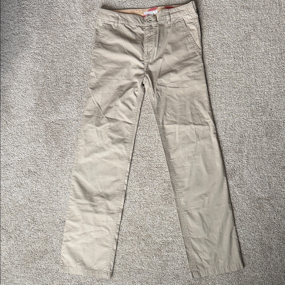 Kids Burberry boys youth Tan Pants 12Y